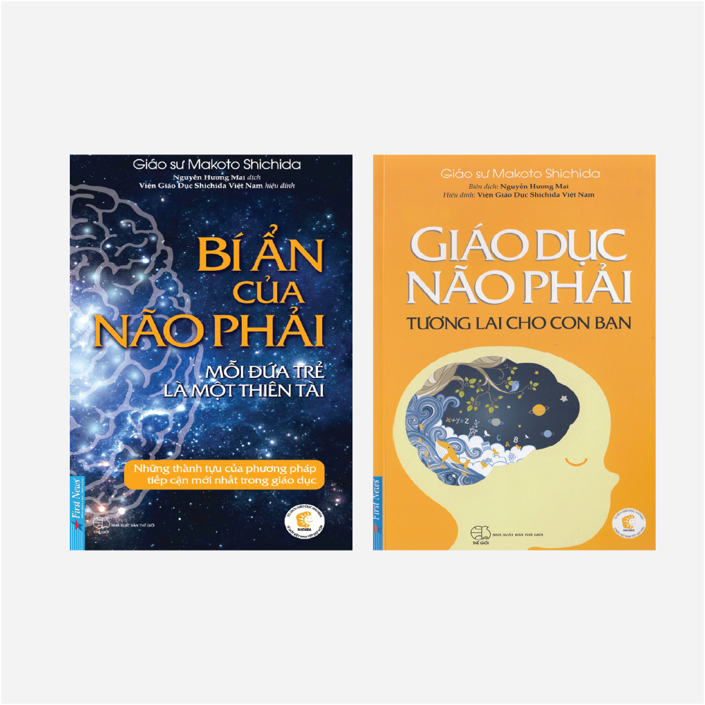 Sách Combo 2 Cuốn Bí Ẩn Của Não Phải + Giáo Dục Não Phải - First News