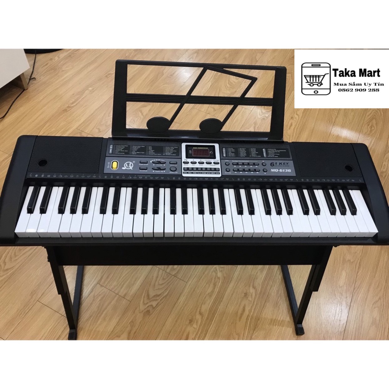 ĐÀN PIANO ĐIỆN, ĐÀN PIANO 61 PHÍM, ĐÀN ORGAN ELECTRONIC KEYBOARD ÂM THANH VANG TỐT CÓ ẢNH THẬT, BẢO HÀNH TOÀN QUỐC