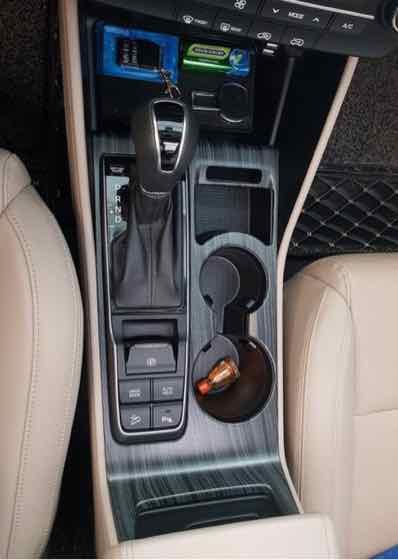 Ốp nội thất ân gỗ theo xe Tucson