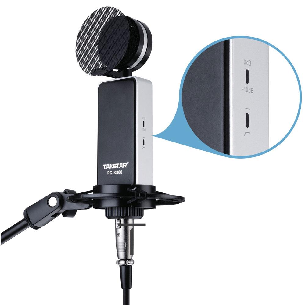 Micro thu âm condenser Takstar PC-K800