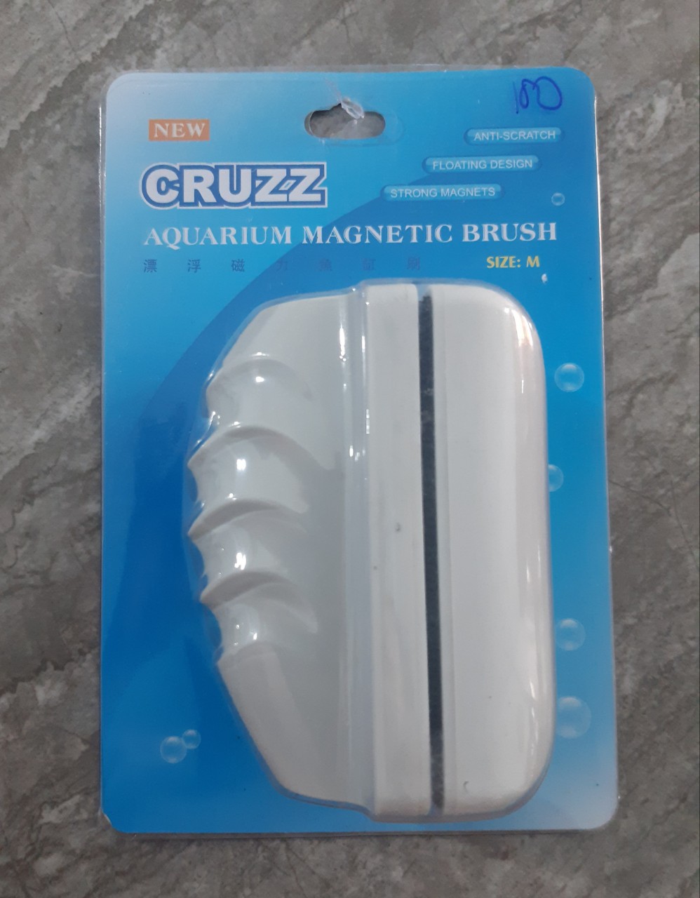 Chà hít nam châm vệ sinh hồ cá cruzz