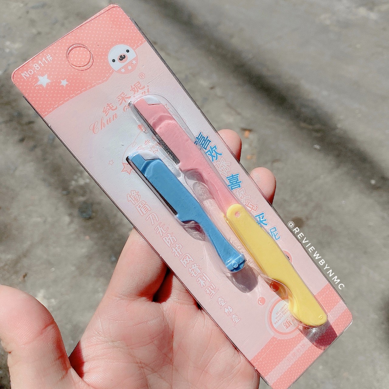 [HCM]Dao cạo mày Vĩ Hồng kèm dao sơ cua