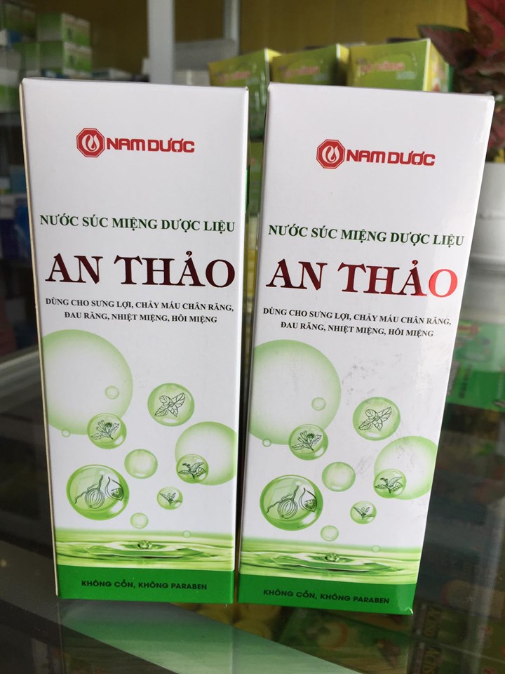 NƯỚC SÚC MIỆNG DƯỢC LIỆU AN THẢO