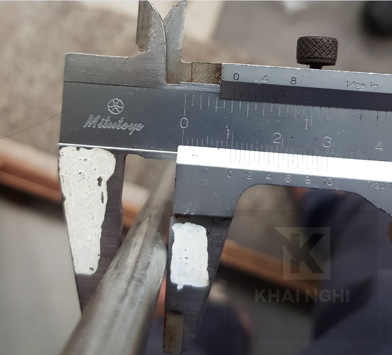 Tùy chọn - Trục thép Inox tròn đặc đường kính phi 10mm dài 300 - 1000mm dùng làm thanh trượt tuyến tính máy CNC