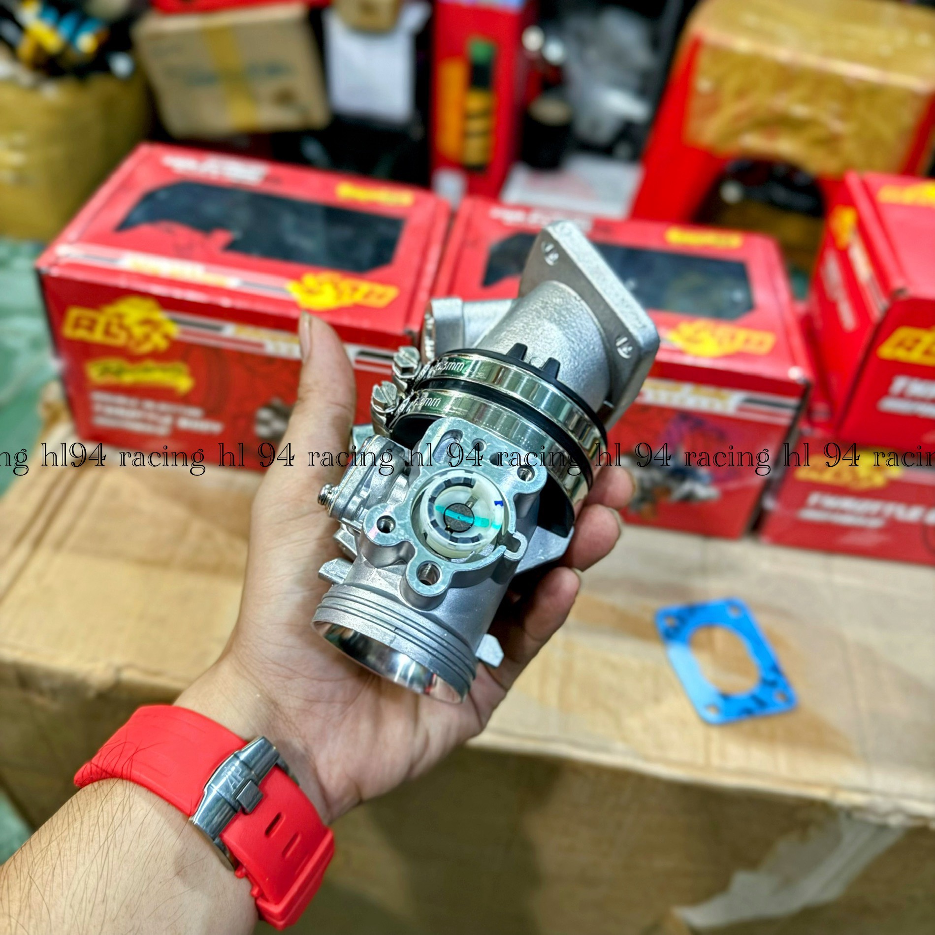 Họng xăng Redleo Ovan Exciter 150 chính hãng