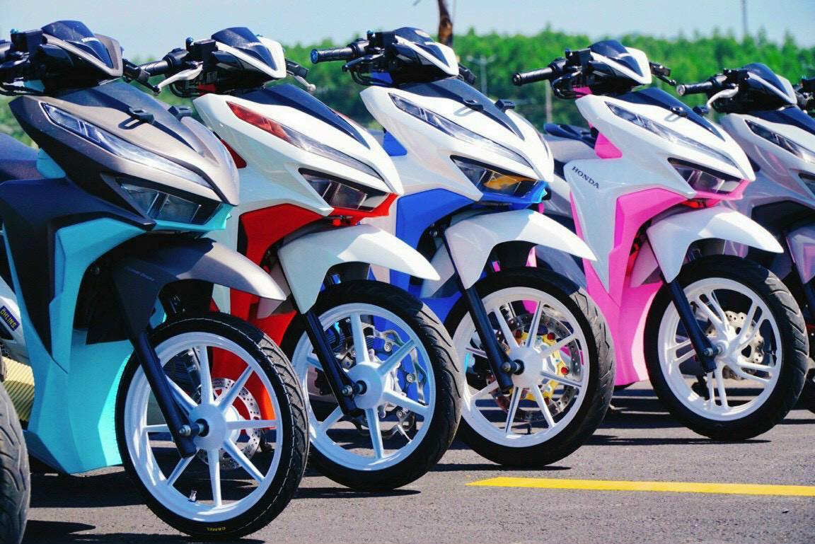 Dàn màu nhựa nhám vario 2018 đến 2021