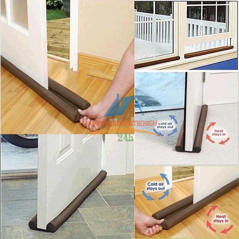 Đệm chặn khe cửa chống côn trùng, mất nhiệt, chắn gió