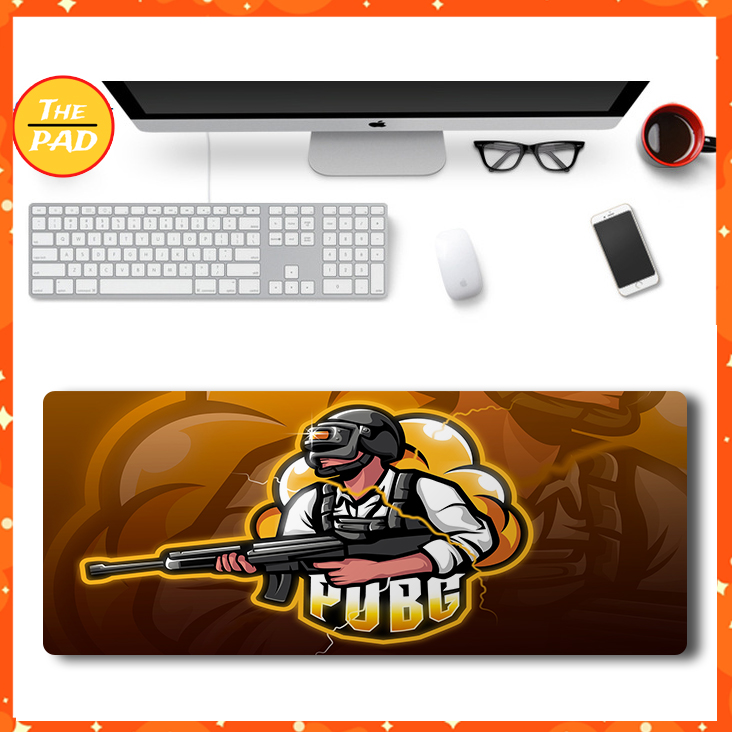 Miếng lót chuột cỡ lớn game pubg, cao su 30x80, 40x90, nhiều mẫu in 3d đẹp