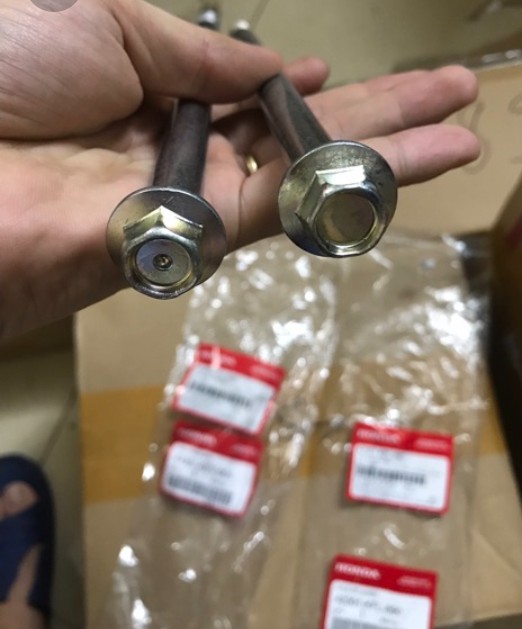 Trục bánh xe trước và sau xe wave thái 110 Fu1