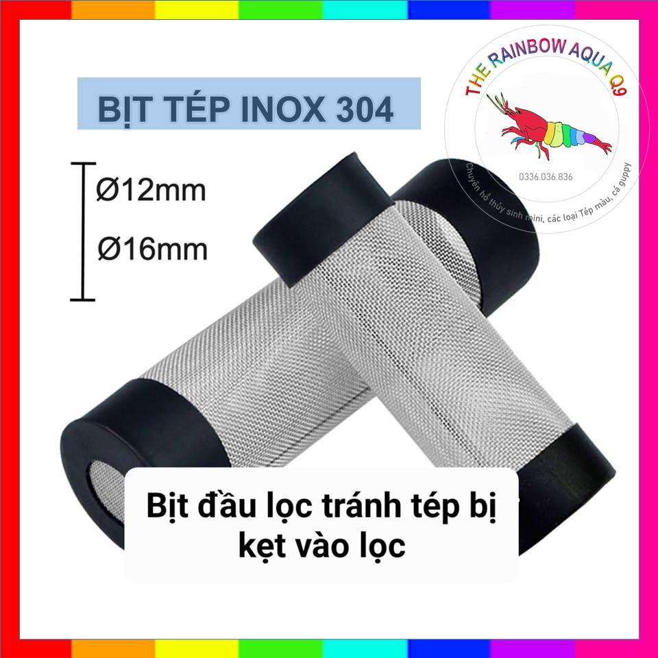 Bịt tép Inox, bịt đầu lọc tránh tép bị hút vào lọc