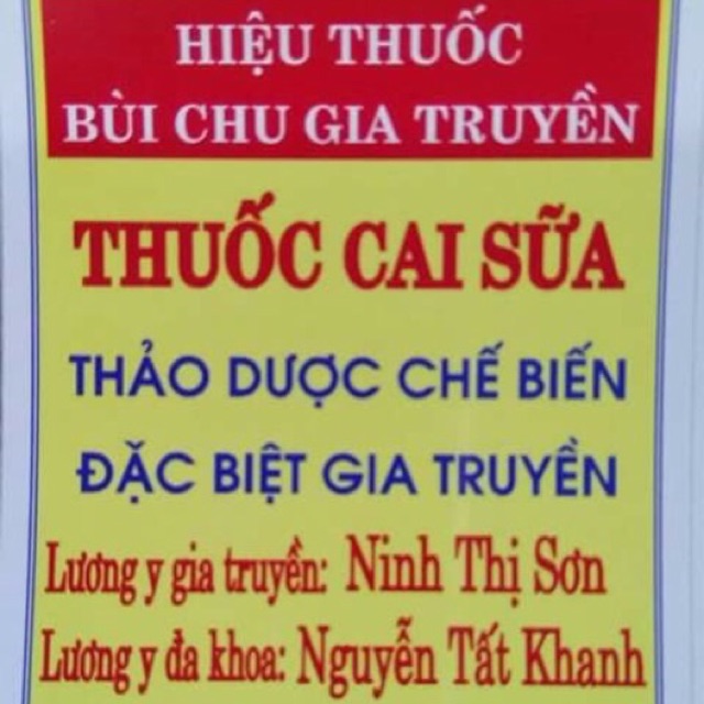 Thuốᴄ cai sữa an toàn cho bé