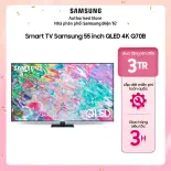 [Giao hàng và lắp đặt miễn phí toàn quốc] 55Q70B - Smart Tivi Samsung  QLED 4K 55 inch QA55Q70B QA55Q70BA 55Q70BA QA55Q70BAKXXV