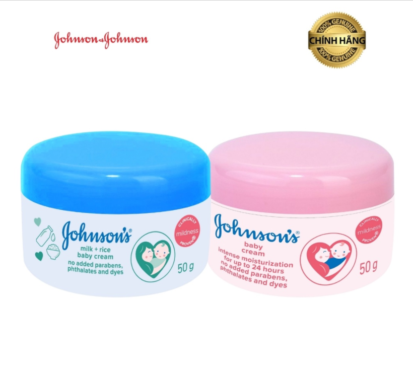 Kem Dưỡng da Johnson Baby 50g