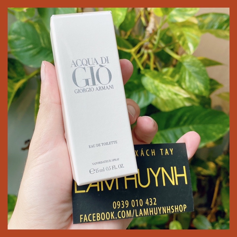 Nước hoa acqua di giò trắng 15ml