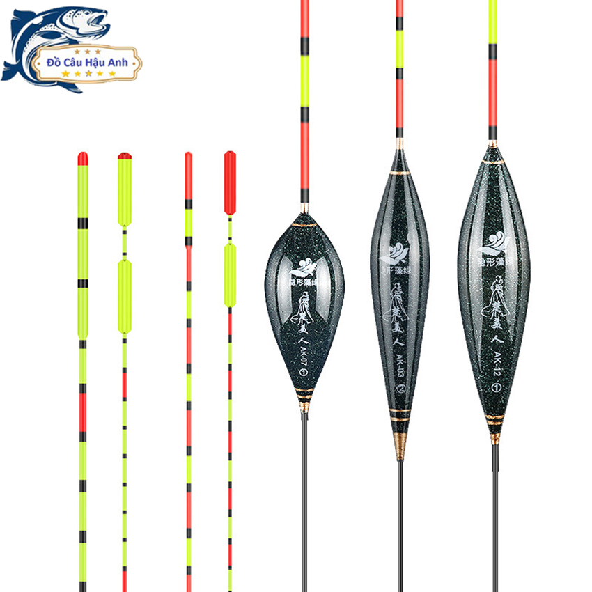 Phao câu đài Nano phao câu đơn AK siêu đẹp sang trọng PC11 Hậu Anh FISHING phao câu đài mềm dẻo độ hoàn thiện cao