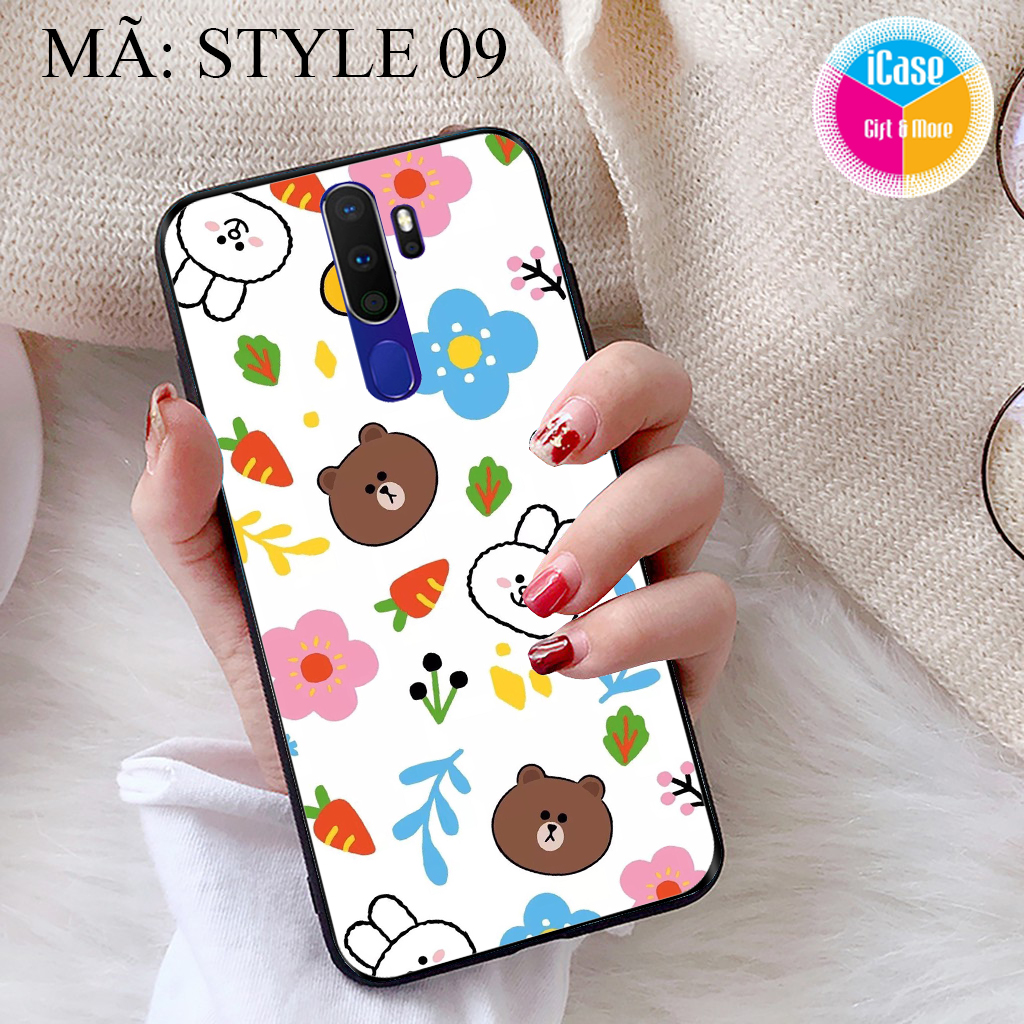 [HCM]Ốp lưng iCase dành cho Oppo A9 2020 viền dẻo TPU BST Phong cách trẻ trung