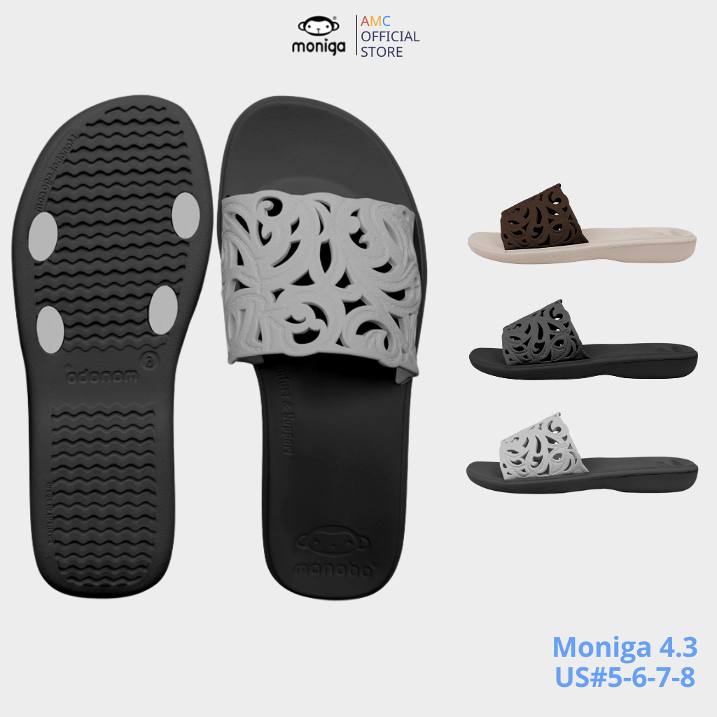 Dép Thái Lan Nữ Monobo Siêu Nhẹ, Êm - Moniga 4.3