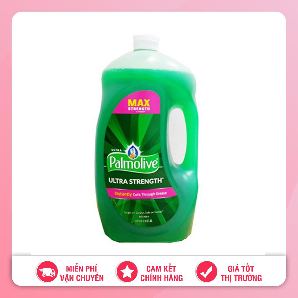 [HCM]NƯỚC RỬA CHÉN PALMOLIVE ULTRA STRENGTH 3 LÍT MỸ