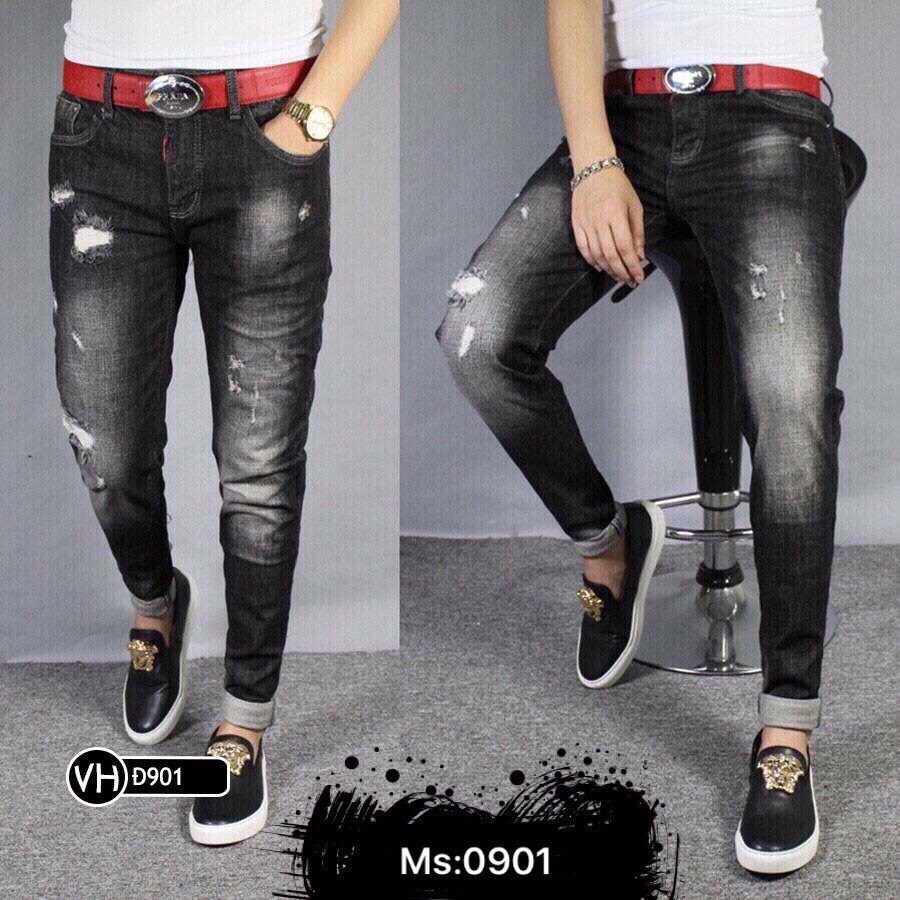 Quần jean nam cao cấp chất liệu jean co giãn new