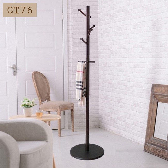Cây treo quần áo bằng gỗ phong cách hiện đại cây treo đồ phong cách scandinavian Bắc Âu NCT76