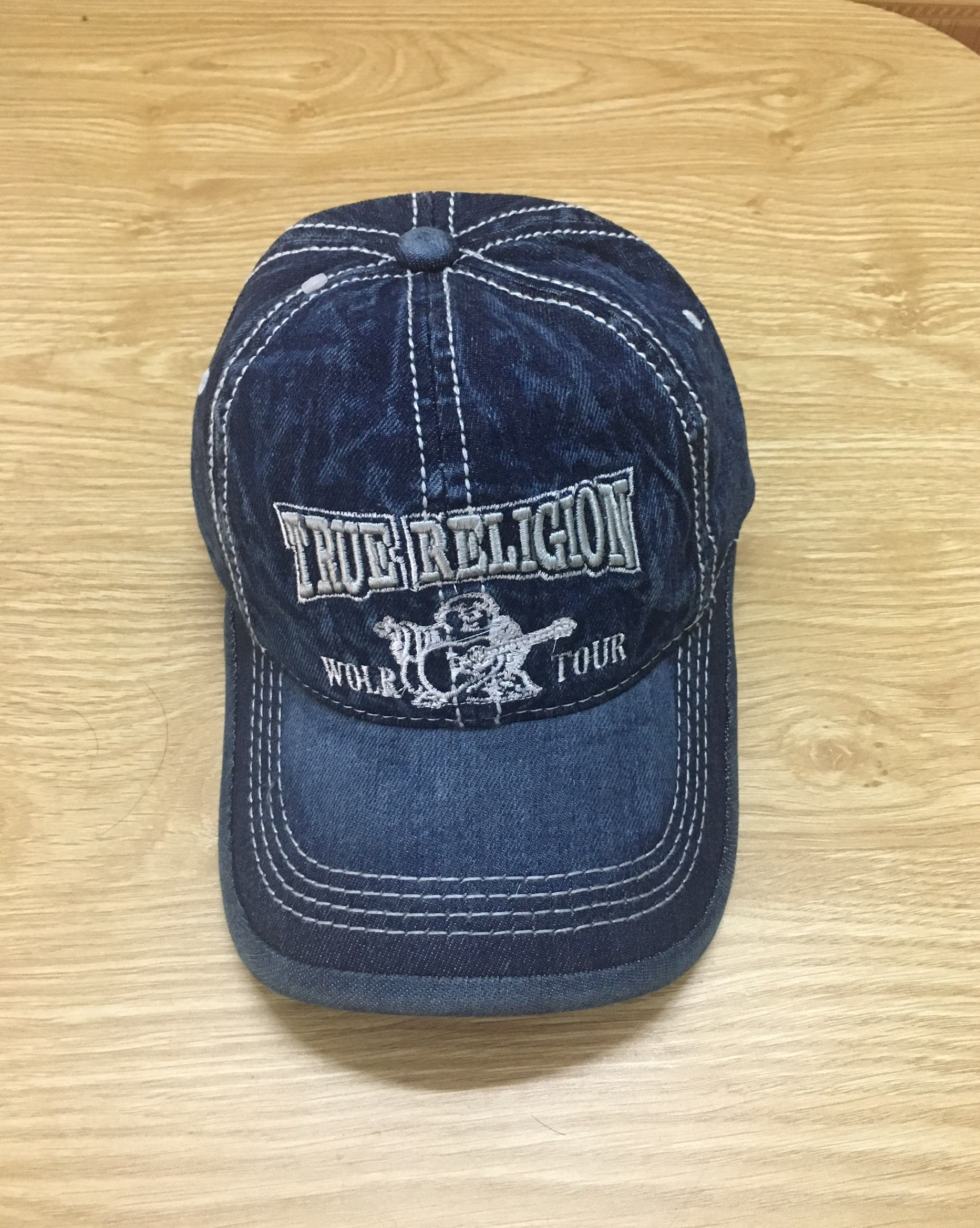 Nón kết Ông Địa chất liệu vải Jean cao cấp