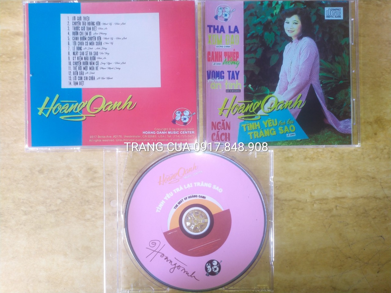 Bộ 03cd hoàng oanh