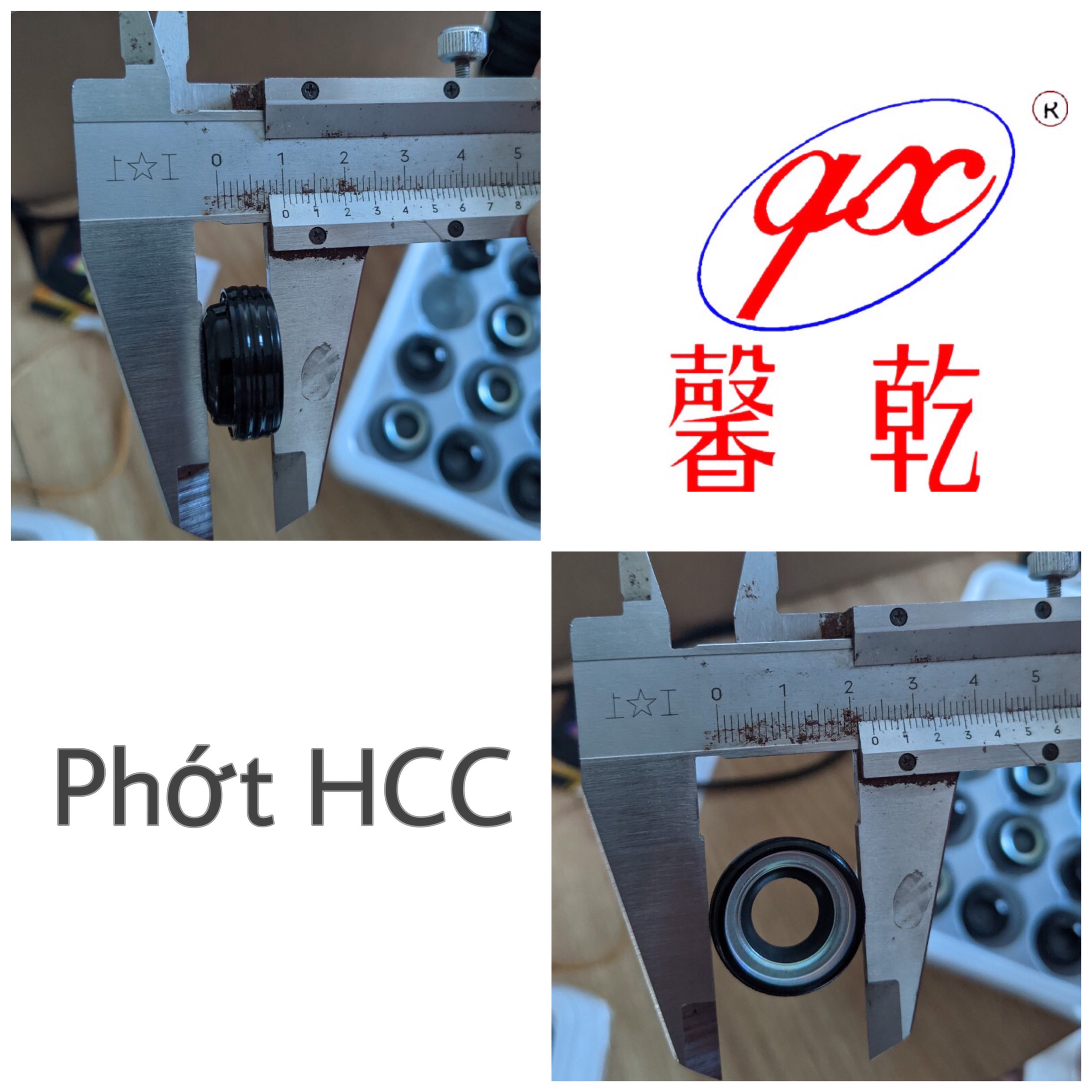 Phớt lốc điều hòa HCC, phớt huyndai linh kiện, phụ tùng oto