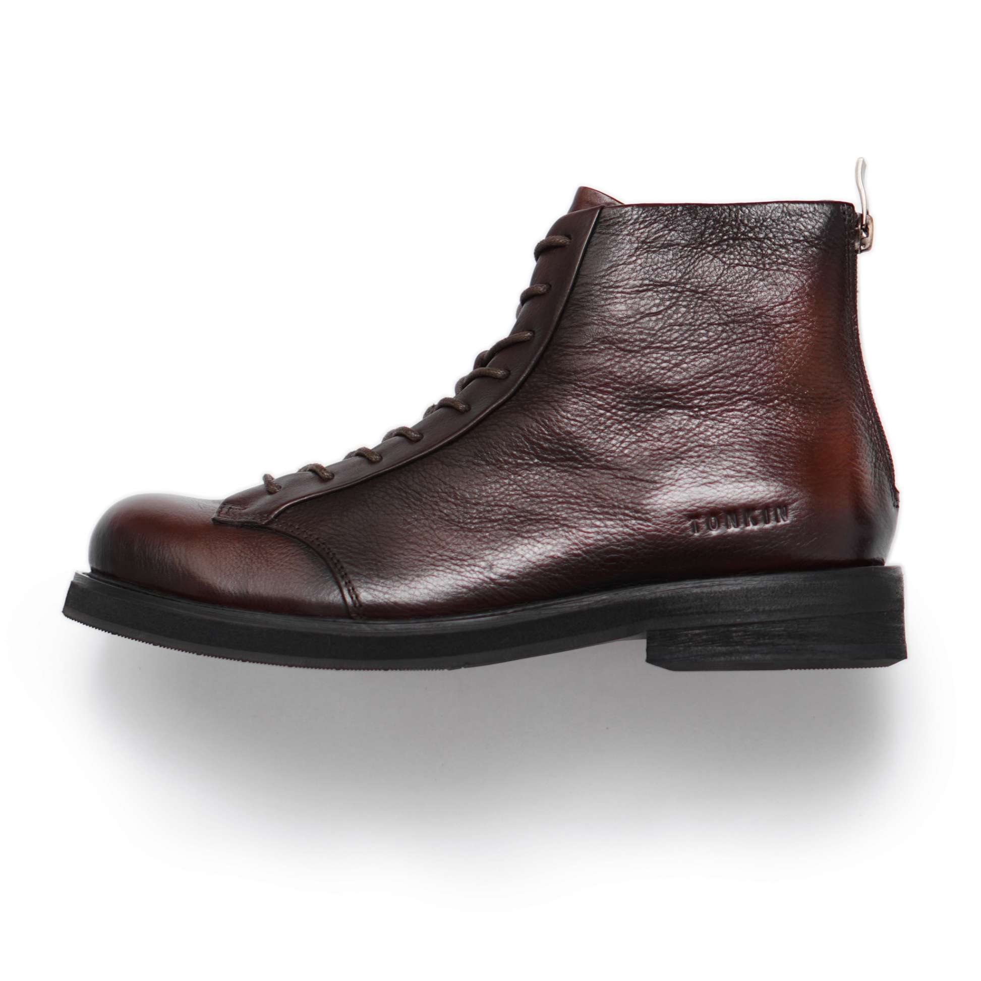 Giày boot nam cao cổ màu nâu BF Lineman
