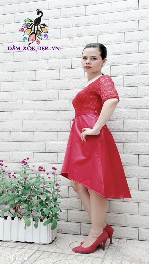Đầm big size dự tiệc cưới sang trọng,đầm đẹp cho người mập,đầm xòe dự tiệc cưới sang trọng,đầm size lớn dự tiệc cưới - DAMXOEDEP.VN