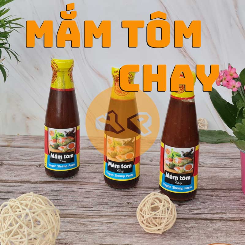 [YENPHUONG.STORE] Mắm tôm chay Âu Lạc chai 190ml - ăn chay