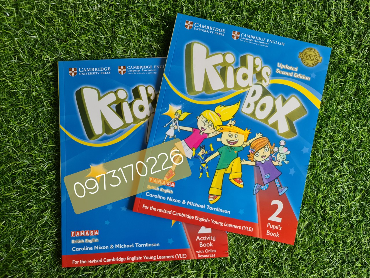 Sách kid's box 2 updated 2nd edition - trọn bộ 2 cuốn không kèm cd
