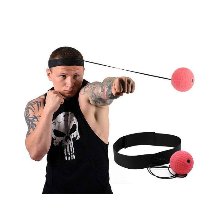 Bóng phản xạ - bóng tập phản xạ - bóng đấm phản xạ treo đầu - Dụng cụ hỗ trợ luyện phản xạ tối ưu dành cho dân chuyên, cá nhân, phòng tập