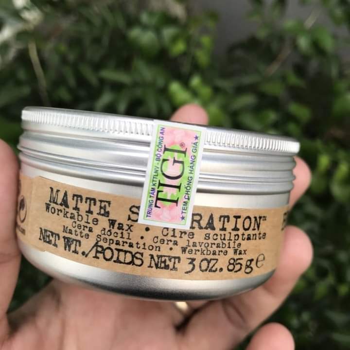 Sáp vuốt tóc nam bedhead for men tigi separation tạo kiểu cứng chính hãng 85g