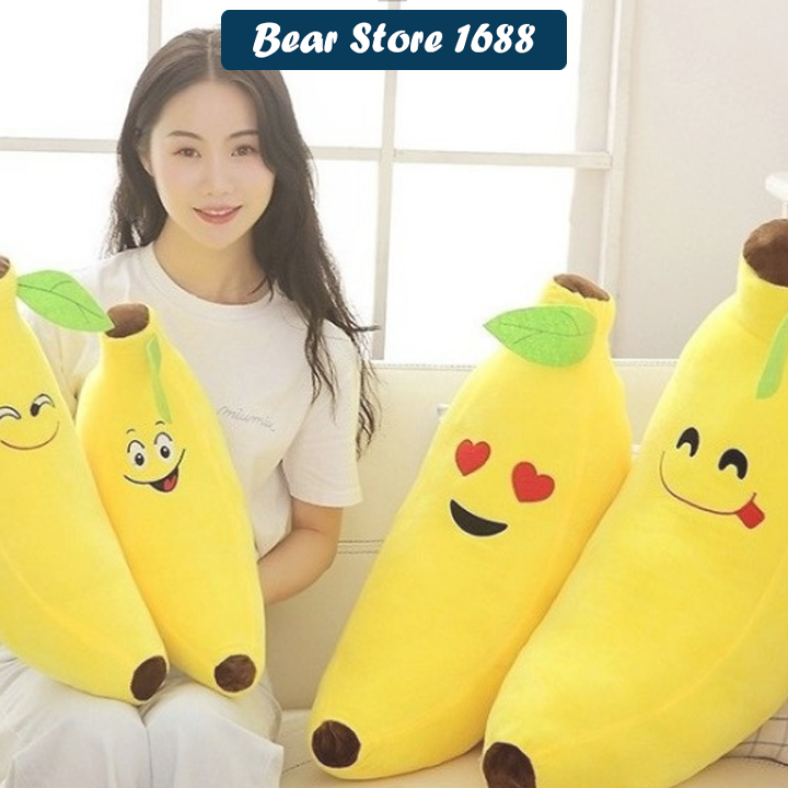 Gấu Bông Gối ôm,Chuối Bông cao cấp Dài 30cm siêu đáng yêu dễ thương