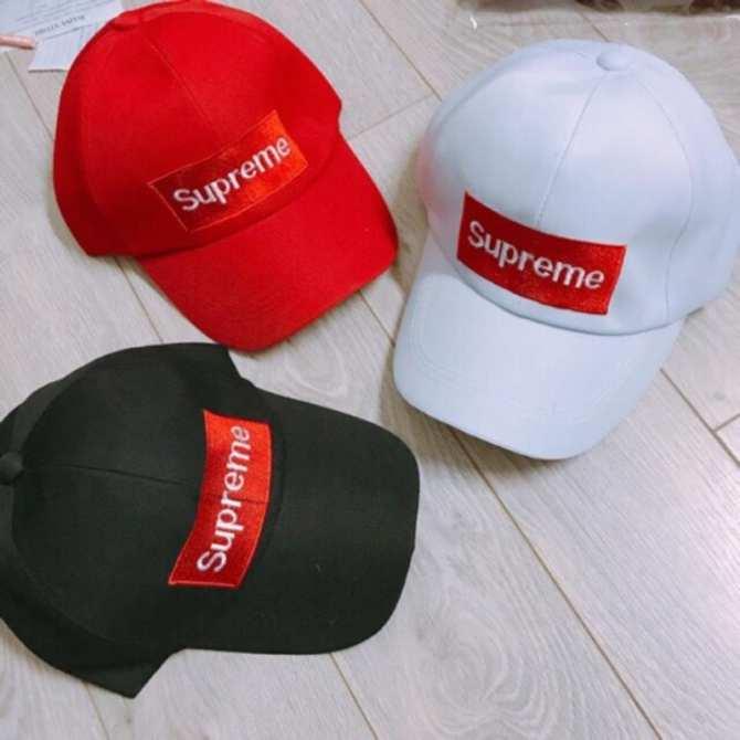 Combo 2 mũ nón lưỡi trai supreme