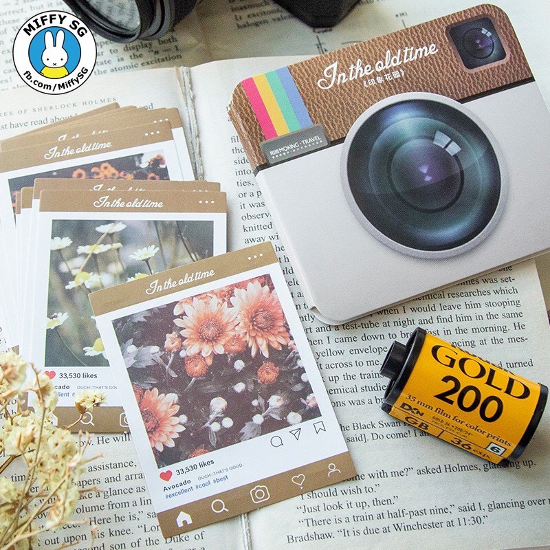Gói 30 sticker ig ảnh dán trong hồi ức