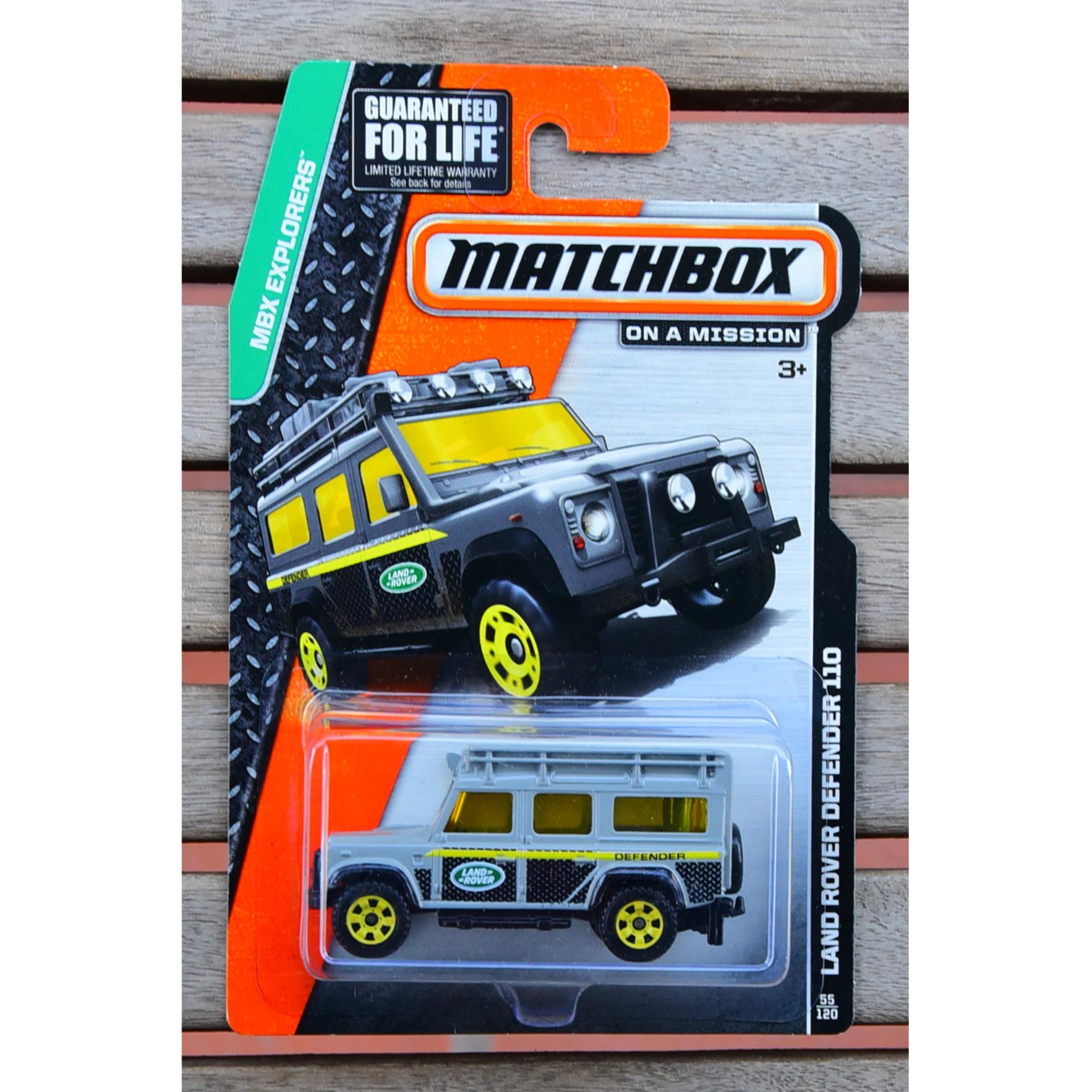 Xe ô tô mô hình tỉ lệ 1:64 matchbox 2014 land rover defender 110 55/120