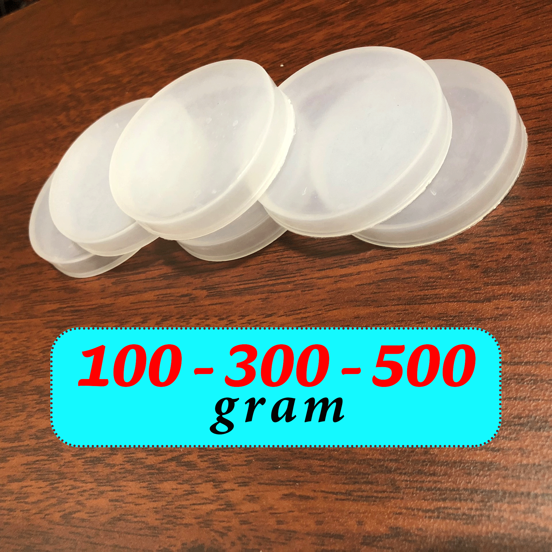 [GIÁ CHƯA ĐẾN 1K] NẮP NHỰA HŨ SỮA CHUA / NẮP TRÒN HỦ YOGURT / NẮP NHỰA HỦ PUDDING [ĐƯỜNG KÍNH 51MM)