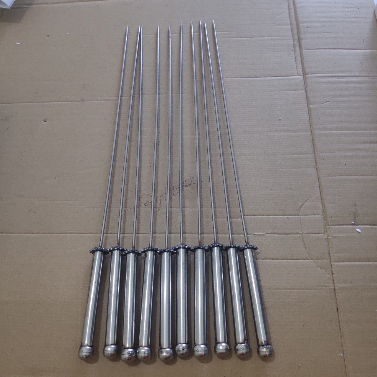 FREESHIP MAX-CAM KẾT GIÁ TỐT-Combo 10 Xiên nướng thịt, xiên nướng chả - cho máy quay tự động/ Xiên hàn đẹp , các bạn chế máy quay tự động thì quá là ok