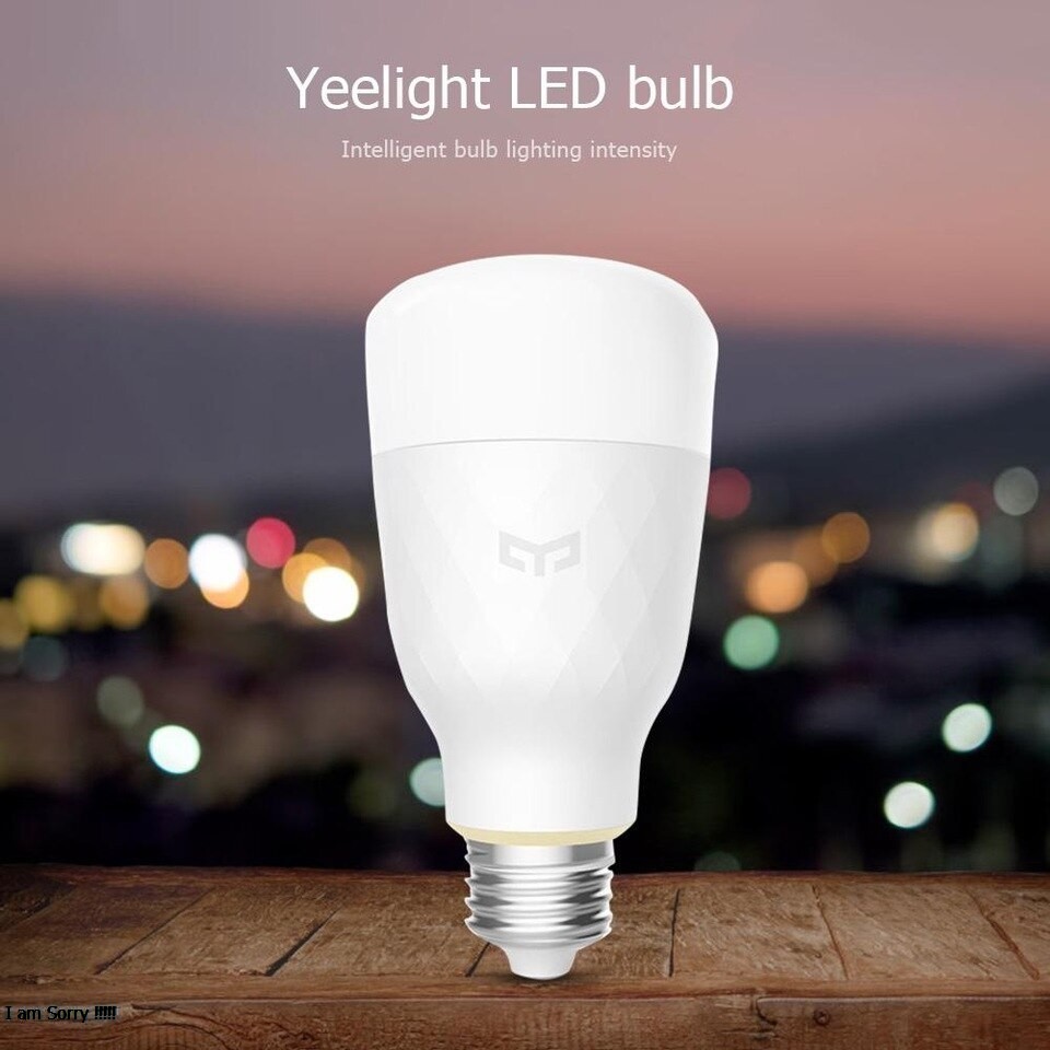 Bóng Đèn Thông Minh Yeelight white bulb V2, ánh sáng vàng/trắng, hỗ trợ Apple Homekit, điều khiển qua giọng nói, 10W 800 Lumens 10W-800lm, YLDP05YL, SHS Vietnam