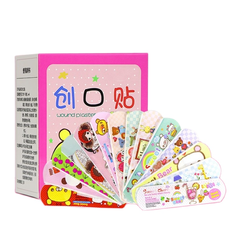 Băng dán y tế URGO Cute Hộp 100 miếng, Băng Gâu Dễ Thương