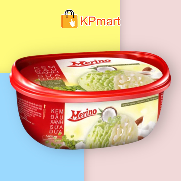Kem hộp đậu xanh sữa dừa Merino Home 900ML