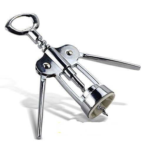 Dụng cụ mở rượu vang, inox sáng bóng bền đẹp, tiện dụng