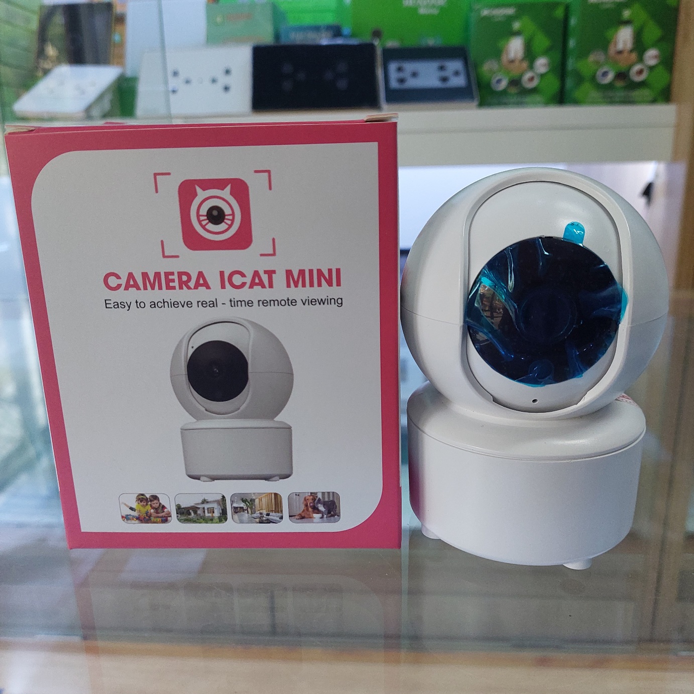 Camera Wifi Icat mini - Hàng chính hãng Hunonnic