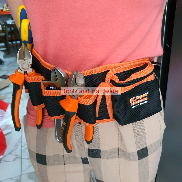 [Ảnh thật] [Chính hãng] Dây đai đeo thắt lưng đựng đồ nghề sửa chữa hãng Kapusi Nhật Bản, Bảo hành 12 tháng, Đai đeo hông đựng dụng cụ sửa chữa, Túi đeo thắt lưng đựng đồ nghề
