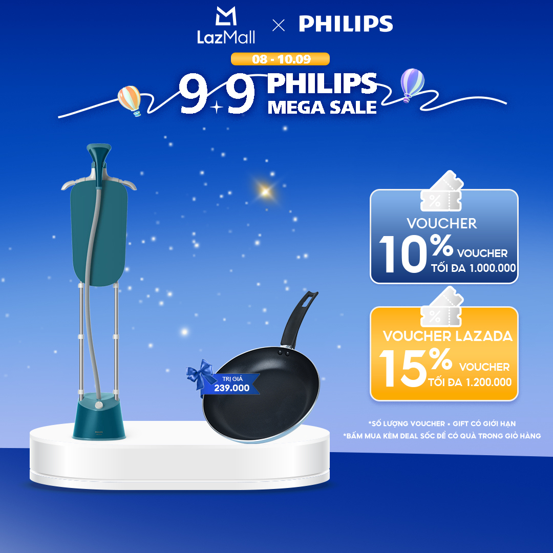 Bàn Ủi Đứng Hơi Nước Philips STE1040/20 - Hàng Phân Phối Chính Hãng