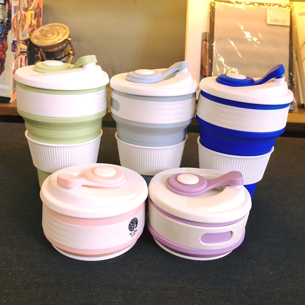 Cốc gấp gọn silicon bỏ túi