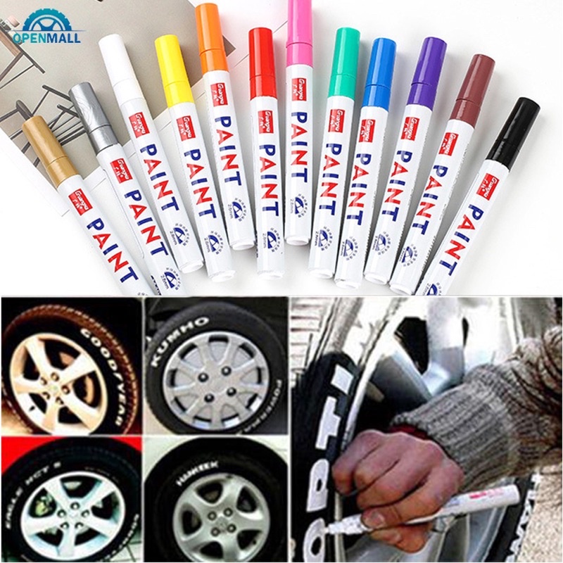 Bút vẽ lốp xe , viết trang trí vỏ xe