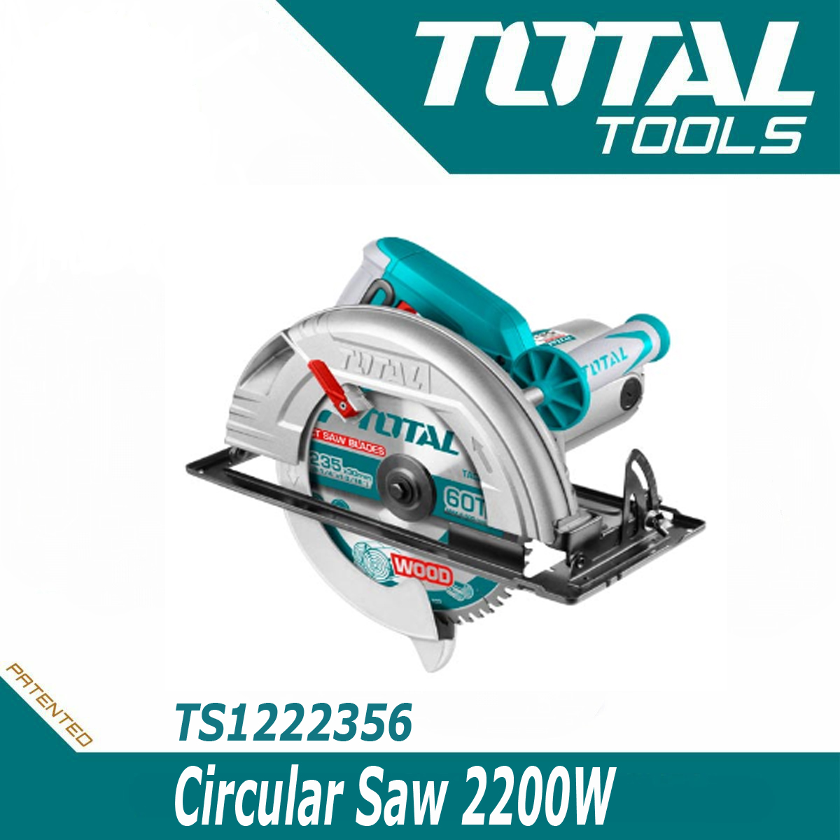 Máy cưa đĩa tròn total ts1222356