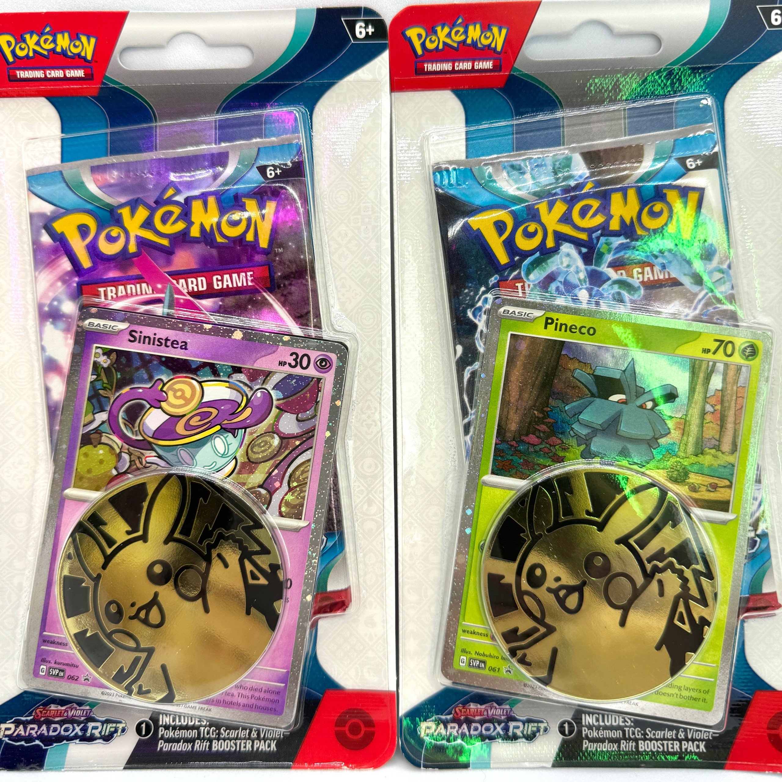 Thẻ Pokemon TCG Paradox Rift vỉ Checklane Blister